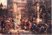 Jan Matejko Immigration of the Jews oil painting reproduction